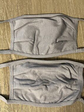 Hanes Set of 2 Light Purple Face Masks